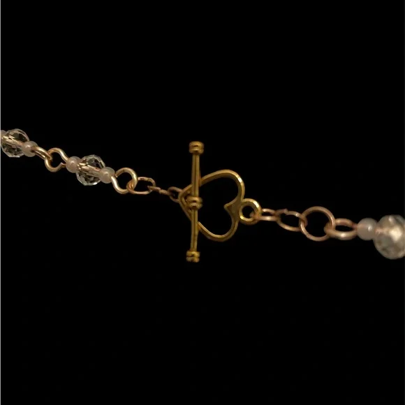 2/27/23-  wire wrapped clear quartz necklace - Picture 2 of 4